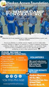Read more about the article Empowering Children in Northern Nigeria: Hasken Arewa Foundation’s Summer Camp 2024